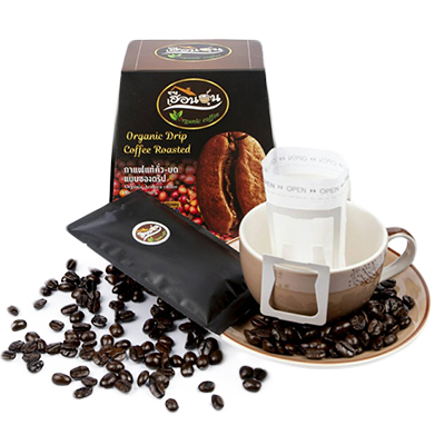 เฮือนอุ่น กาแฟดริป อาราบิก้า ออร์แกนิค 100%