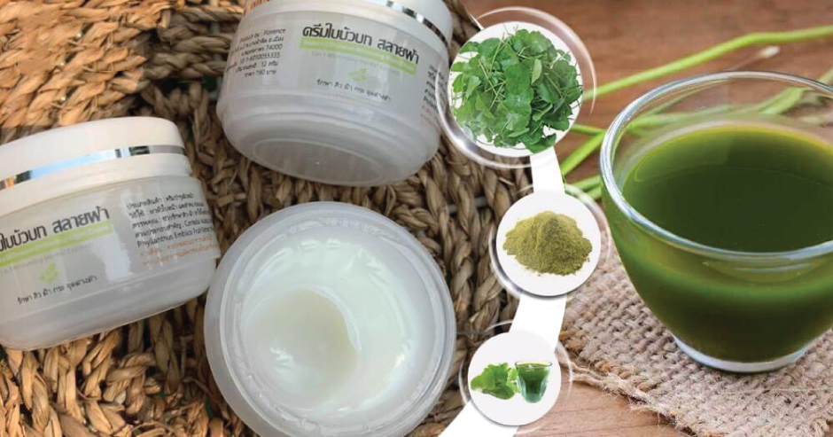 ครีมใบบัวบก สลายฝ้า