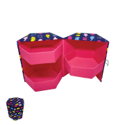 Elephant Pattern Hex 6 Box 3 layers