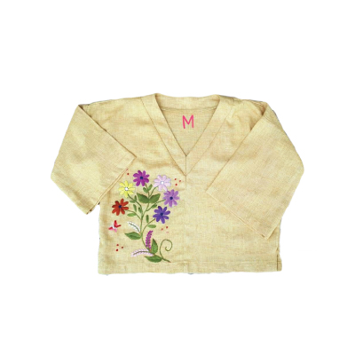 เสื้อลินินเรยอน คอวี